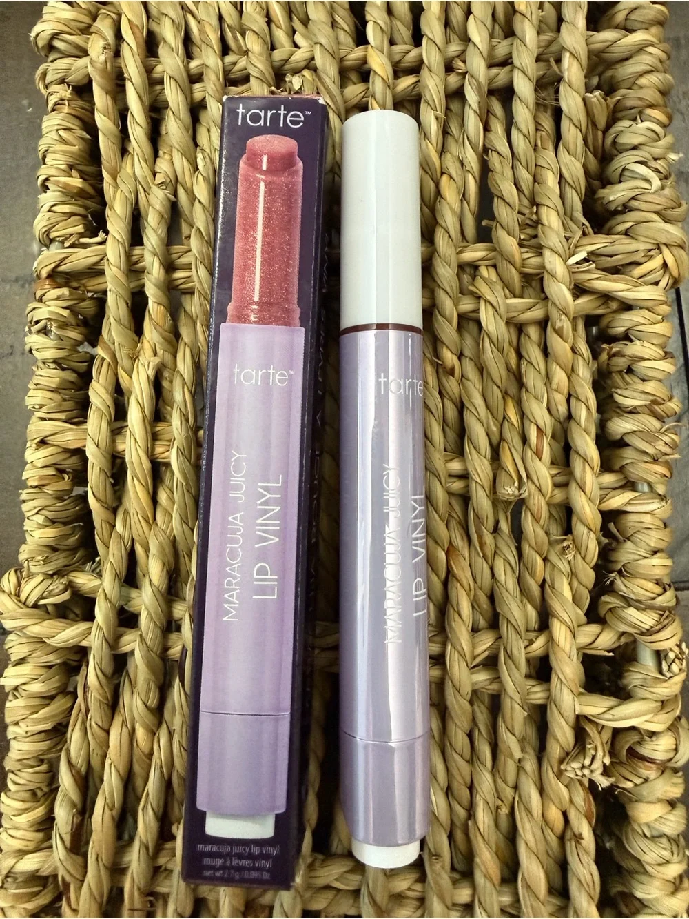 Tarte Maracuja Juicy Lip Vinyl Shimmering Mixed Berries 2.7g NIB
